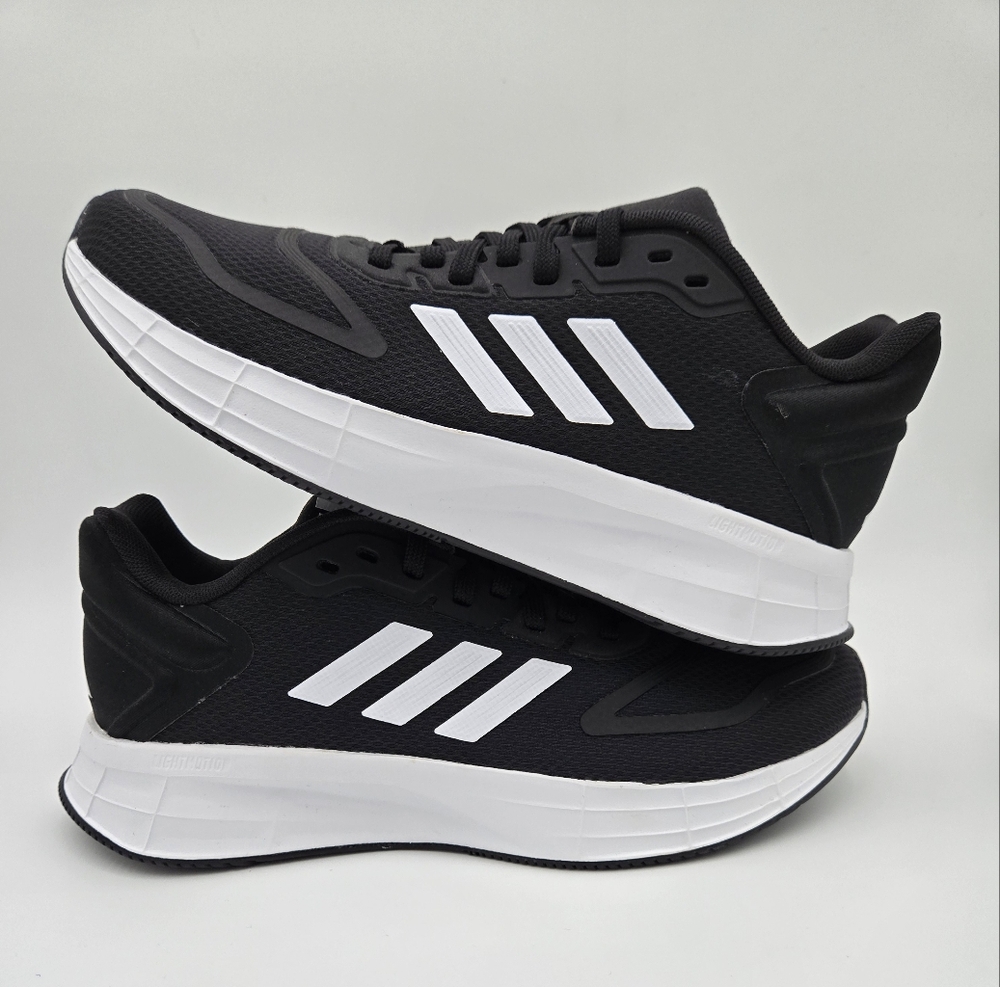 Adidas DURAMO 10 Black/White Women’s Running Shoes  GX0709.    #B8 - Picture 2 of 8